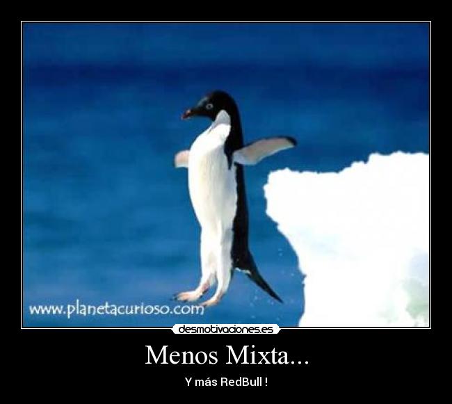 Menos Mixta... - Y más RedBull !