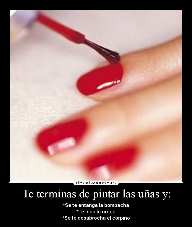 carteles terminas pintar unas desmotivaciones