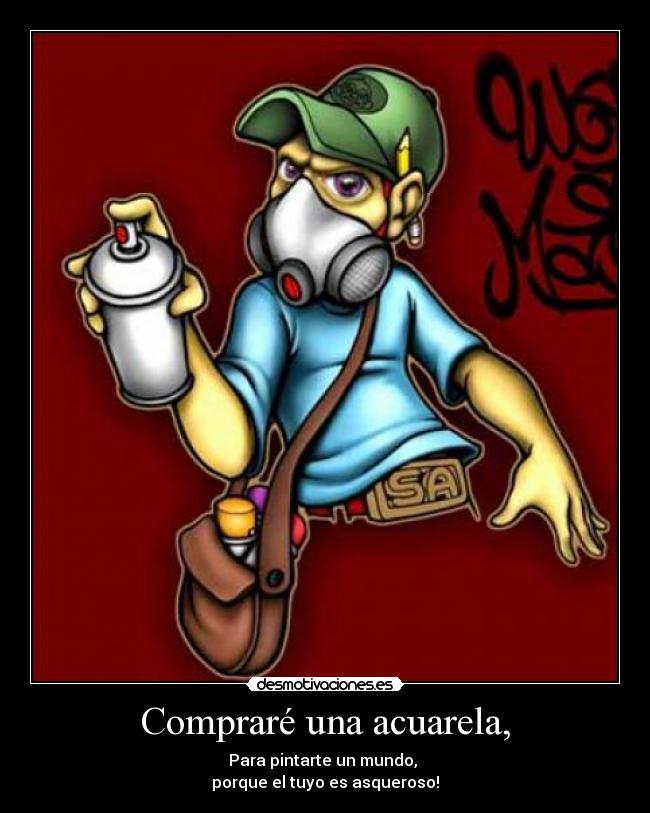 Compraré una acuarela, -