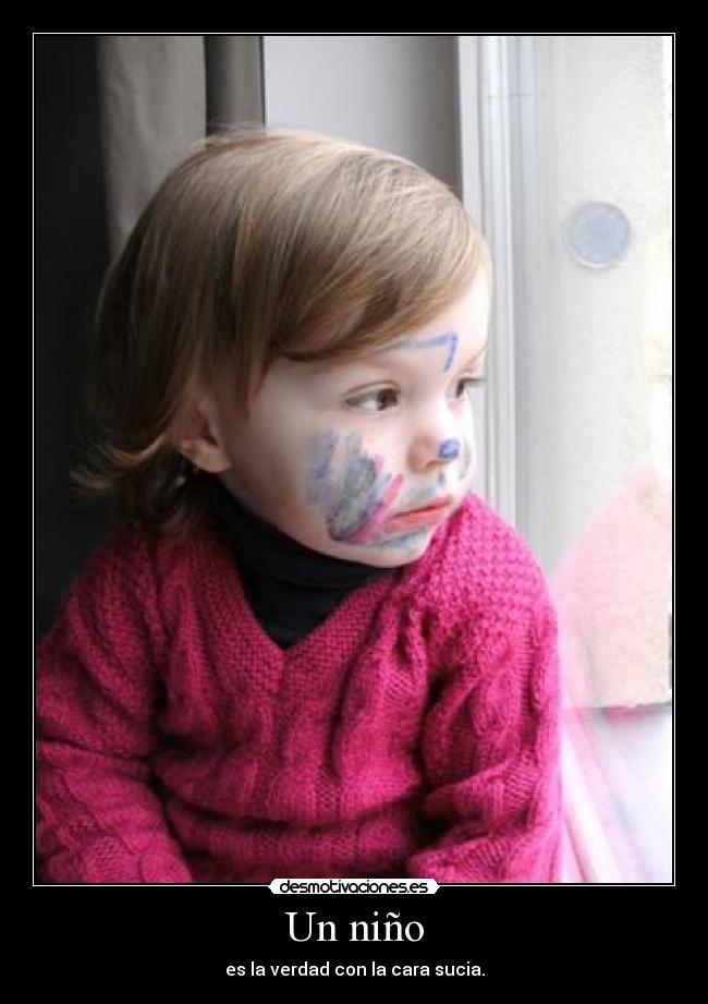 Un niño -