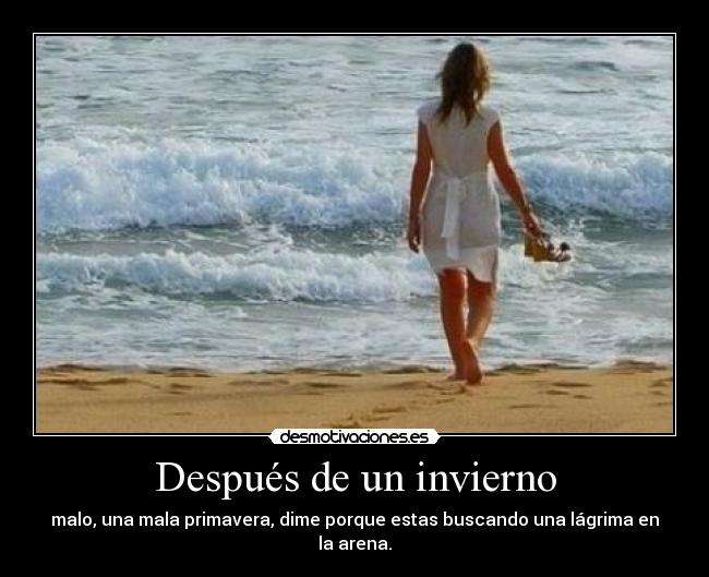 Después de un invierno -