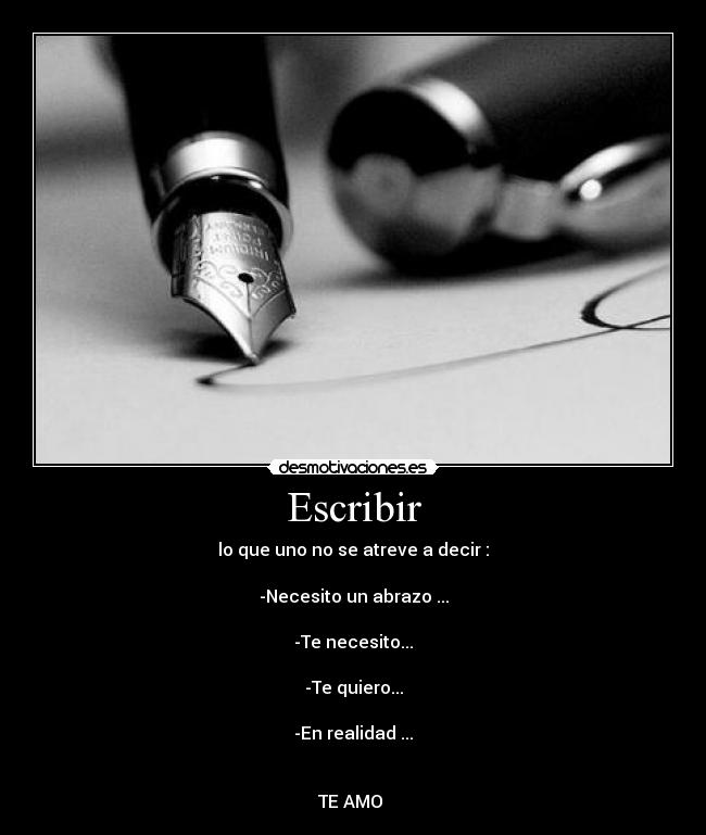 Escribir - 