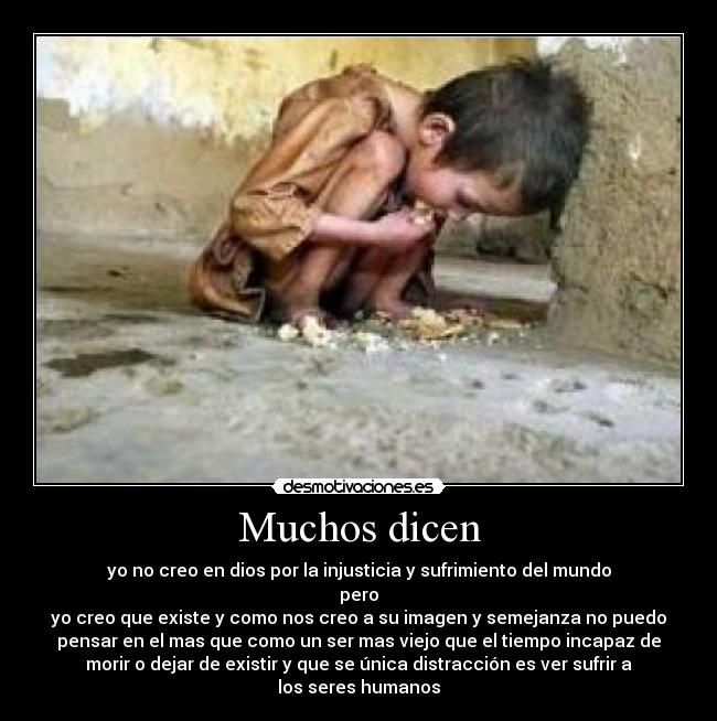 Muchos dicen -