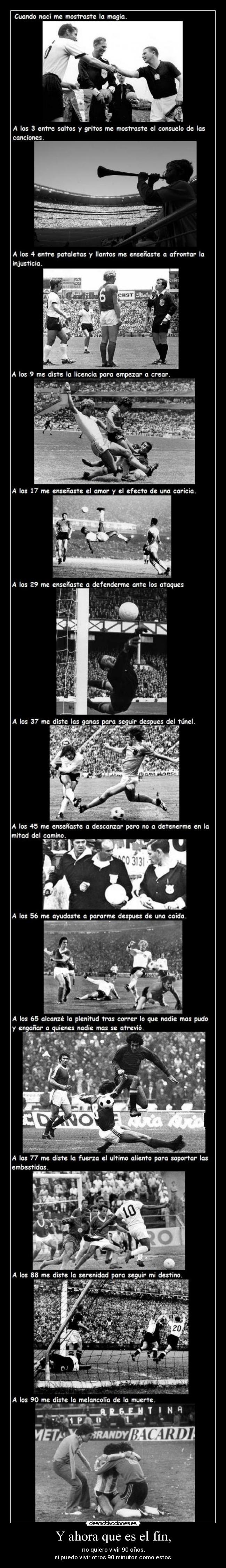 Y ahora que es el fin, - 