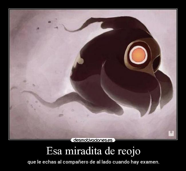 carteles esa miradita reojo desmotivaciones