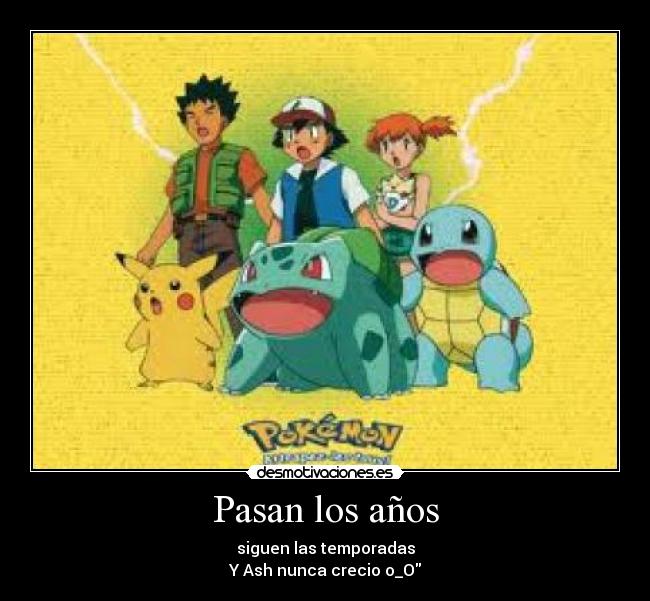Pasan los años -
