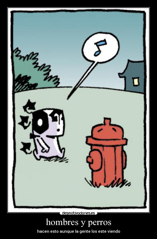 hombres y perros -
