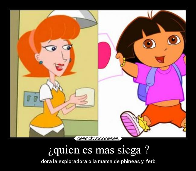 ¿quien es mas siega ? - 