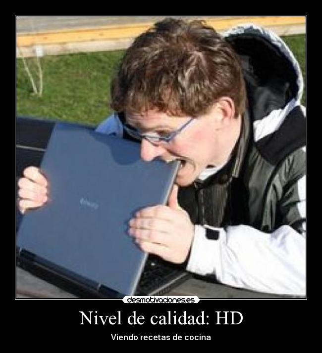 Nivel de calidad: HD - Viendo recetas de cocina