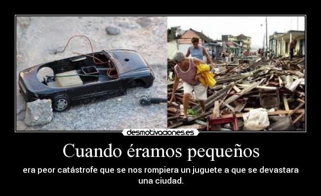 Cuando éramos pequeños -