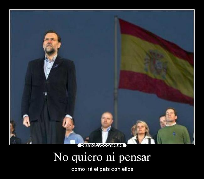 No quiero ni pensar -