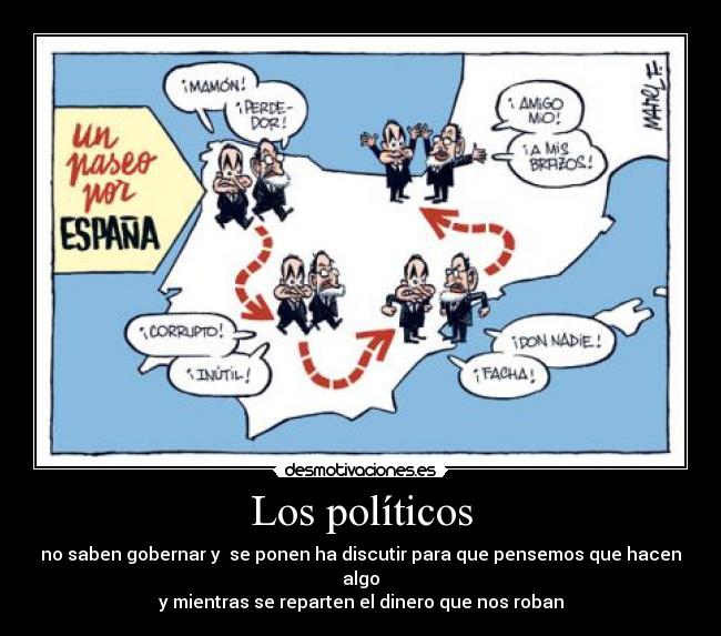 Los políticos -