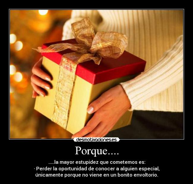 Porque.... - 