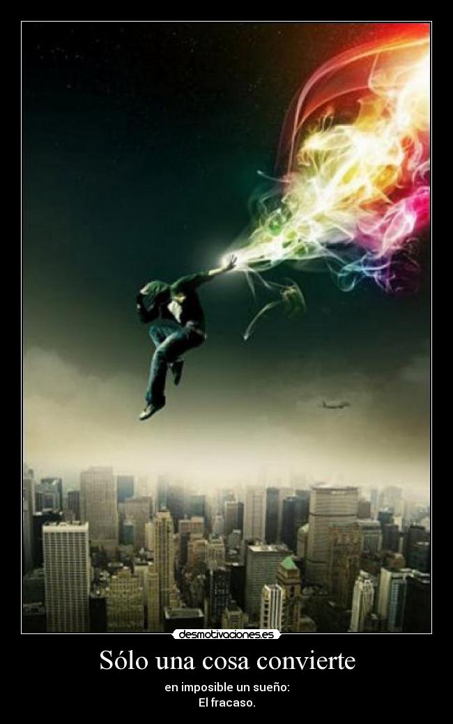 Sólo una cosa convierte -