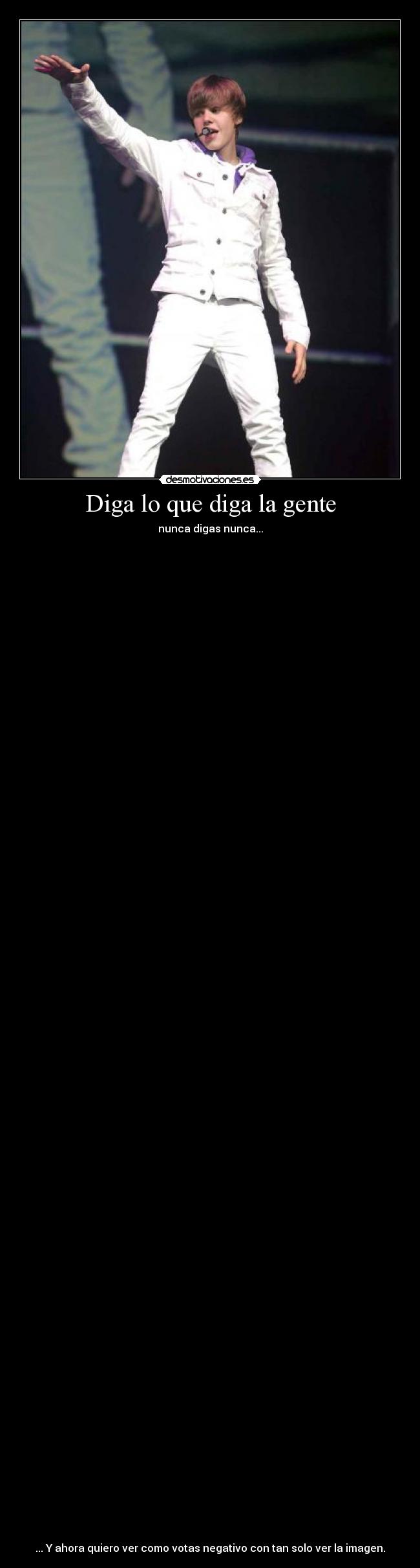 Diga lo que diga la gente -