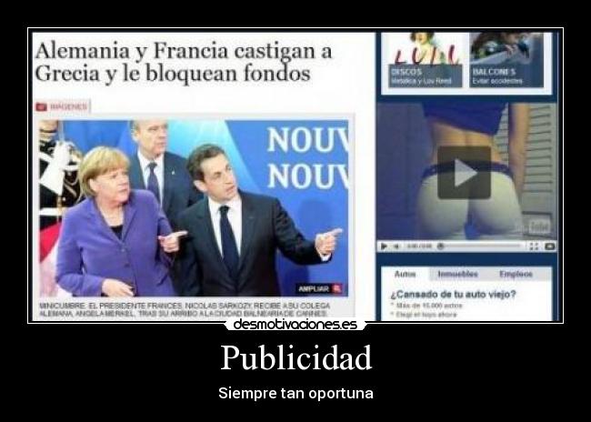 Publicidad - Siempre tan oportuna