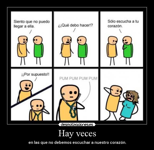 Hay veces -
