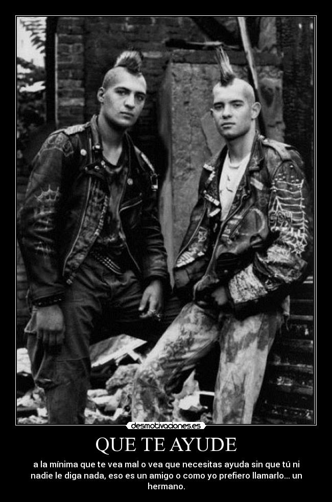 QUE TE AYUDE -