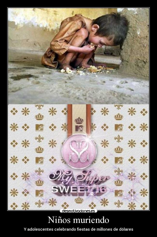 Niños muriendo - 