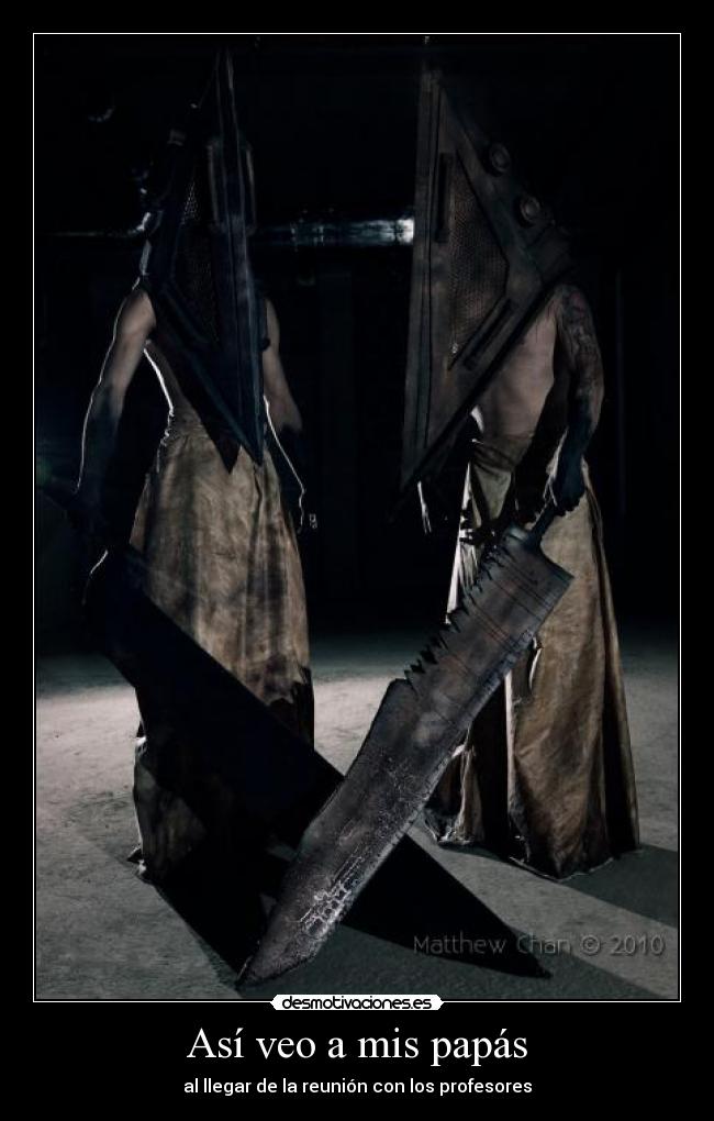 Así veo a mis papás - al llegar de la reunión con los profesores