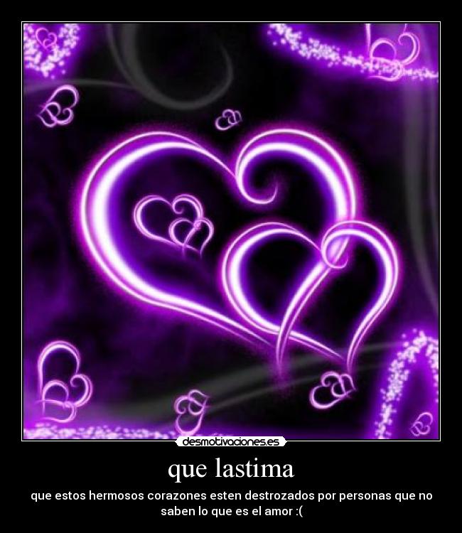 que lastima -