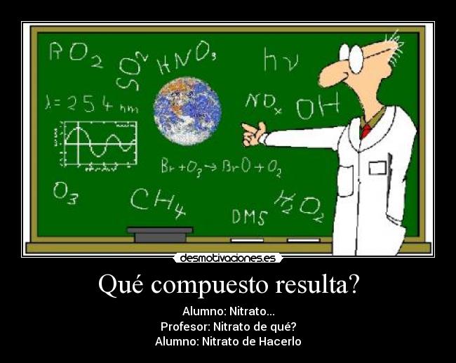 Qué compuesto resulta? -