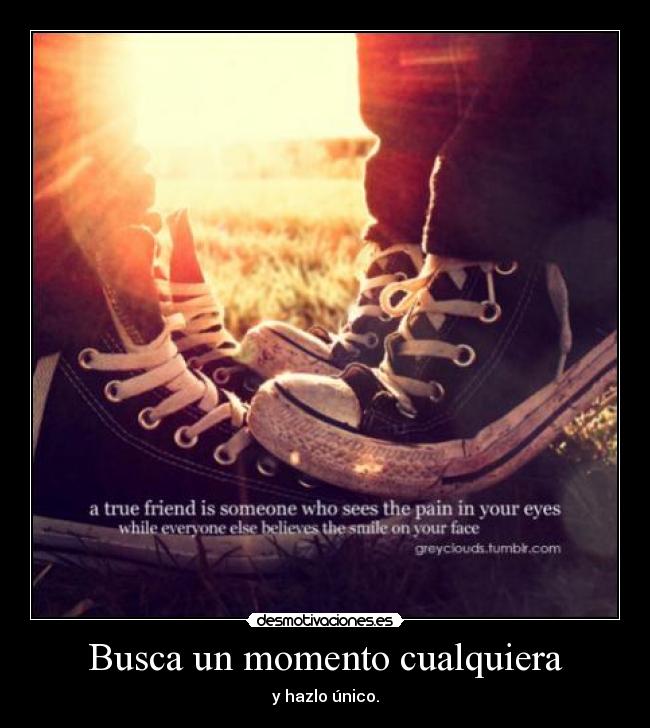Busca un momento cualquiera -
