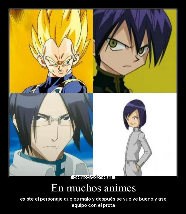En muchos animes - 