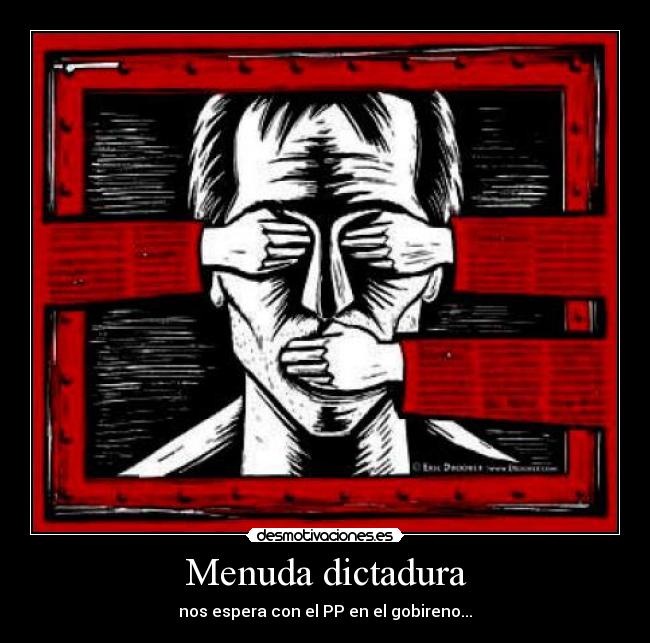 Menuda dictadura -