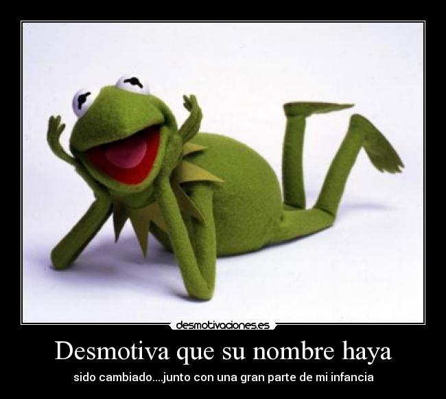 carteles kermit desmotivaciones