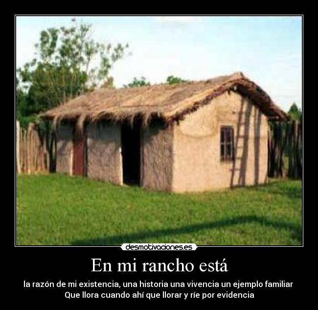 En mi rancho está -
