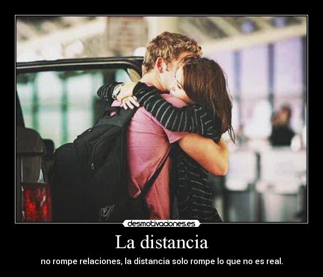 La distancia -