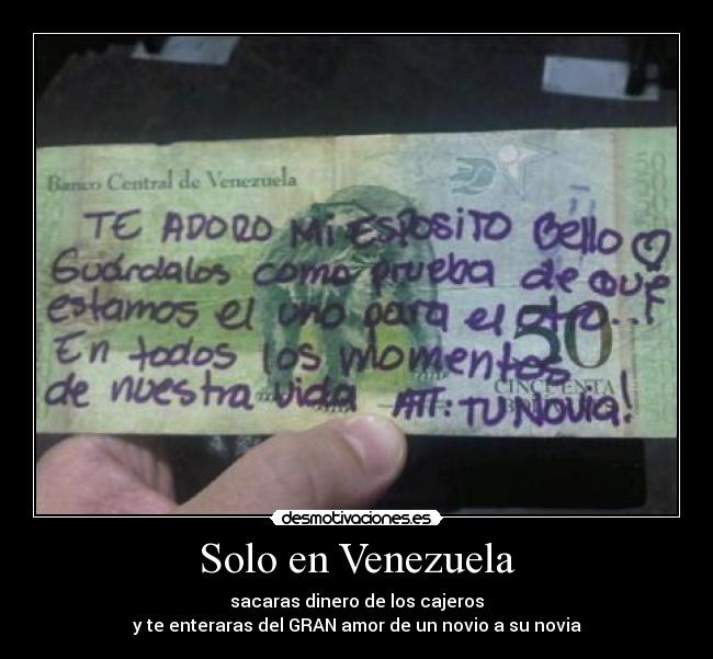 Solo en Venezuela - 