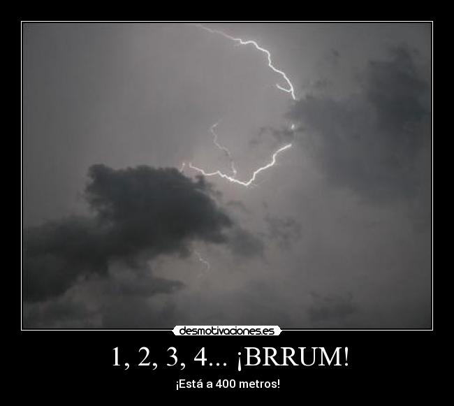 1, 2, 3, 4... ¡BRRUM! - 