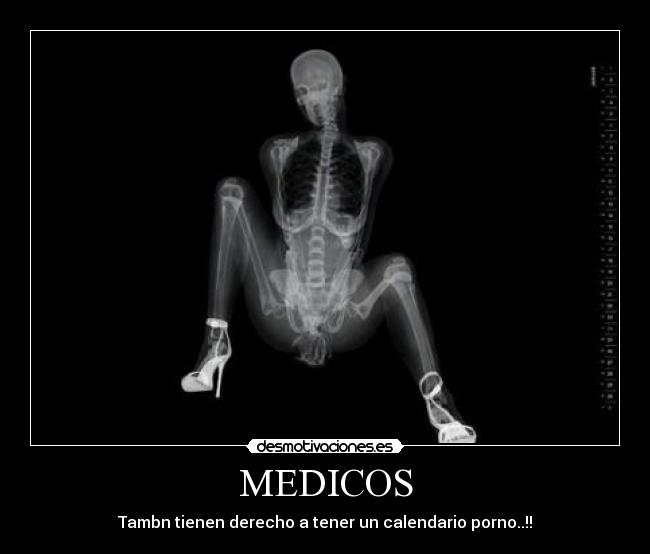 MEDICOS - Tambn tienen derecho a tener un calendario porno..!!