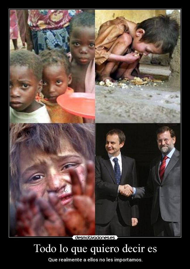 Todo lo que quiero decir es -