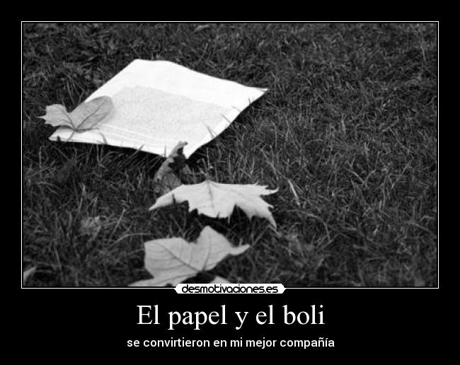 El papel y el boli - 