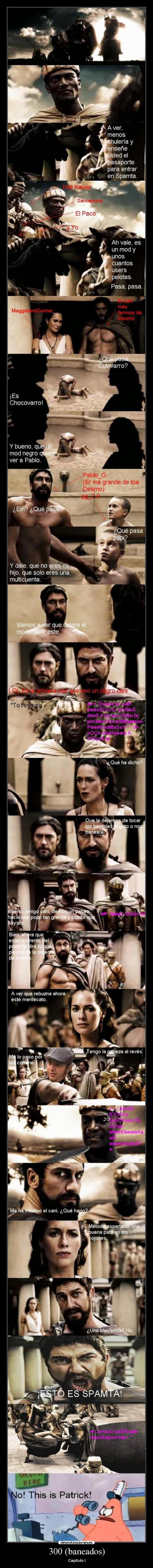 300 (baneados) - Capítulo I