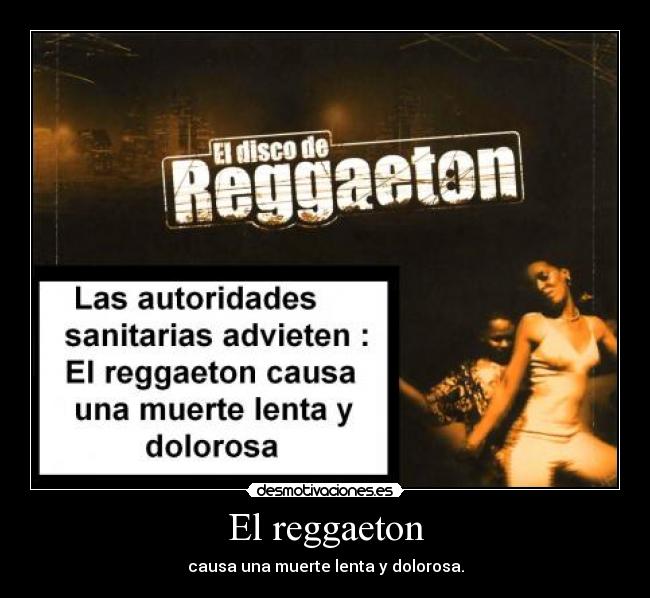 El reggaeton -