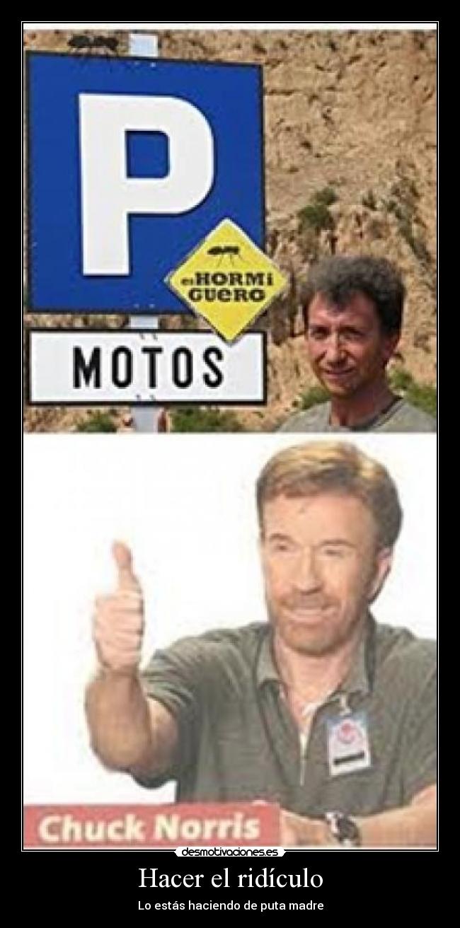 Hacer el ridículo - 