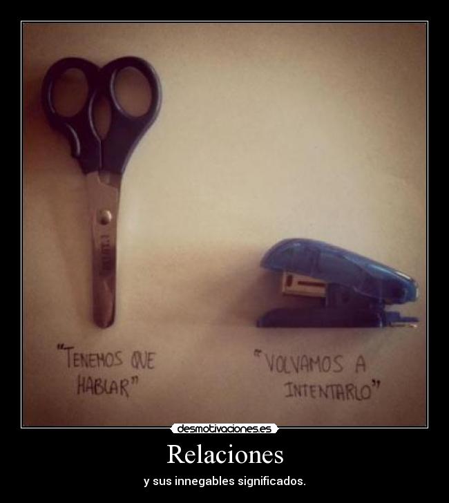 Relaciones -