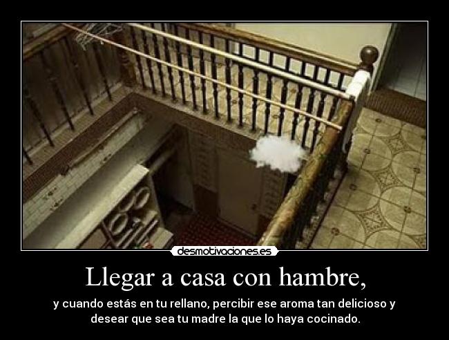 carteles casa comida desmotivaciones