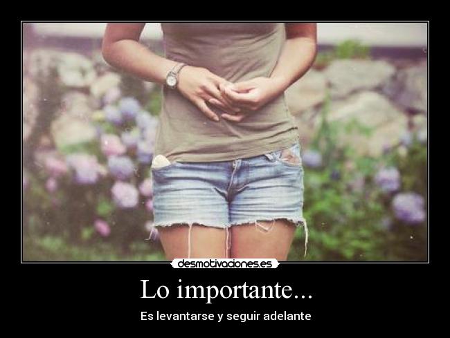 Lo importante... - 