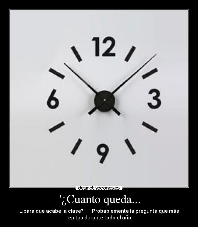 ¿Cuanto queda... -