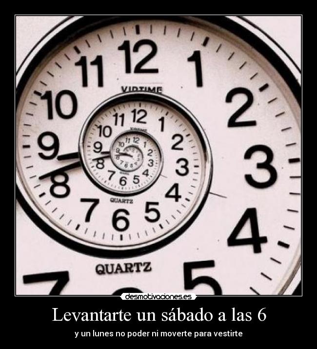 carteles reloj desmotivaciones
