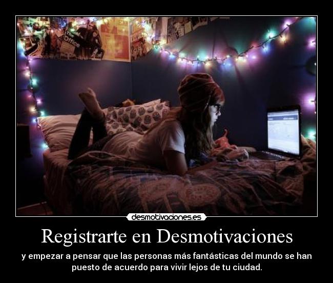 Registrarte en Desmotivaciones -