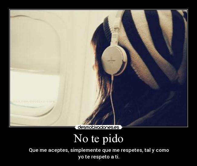 No te pido - 