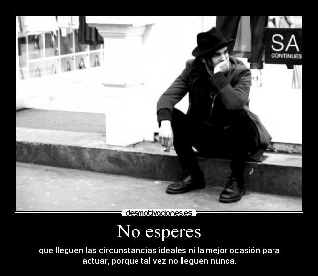 No esperes - 