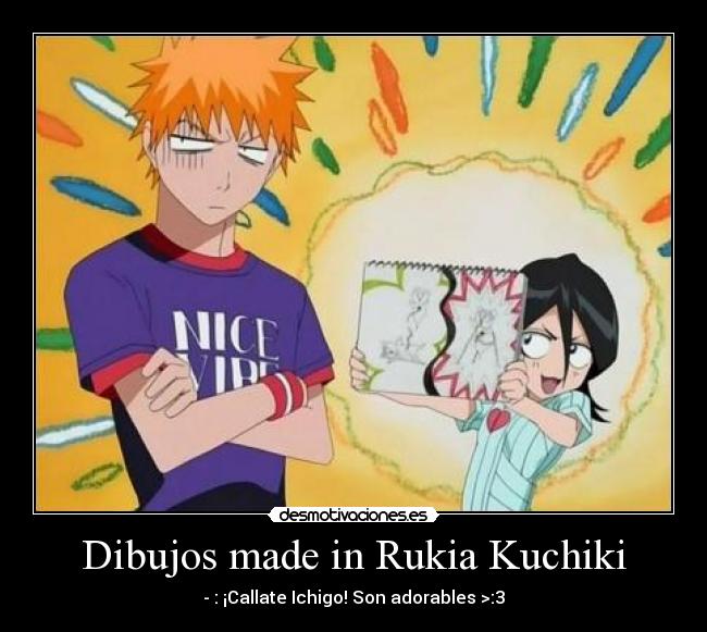 Dibujos made in Rukia Kuchiki -