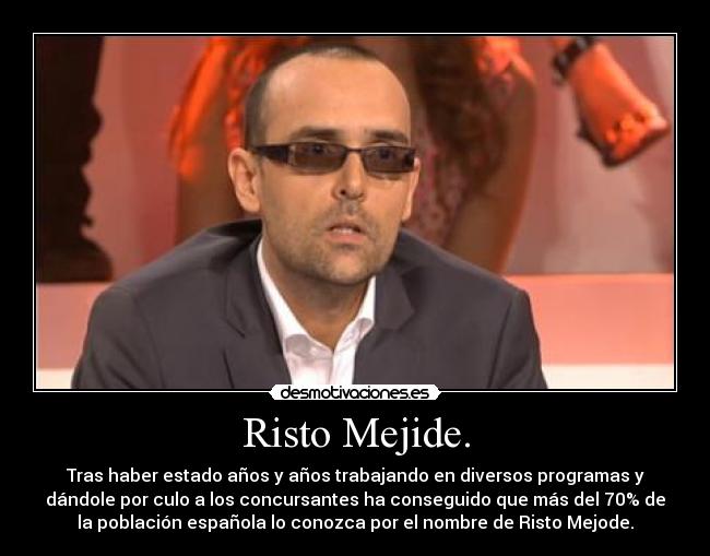 Risto Mejide. - 